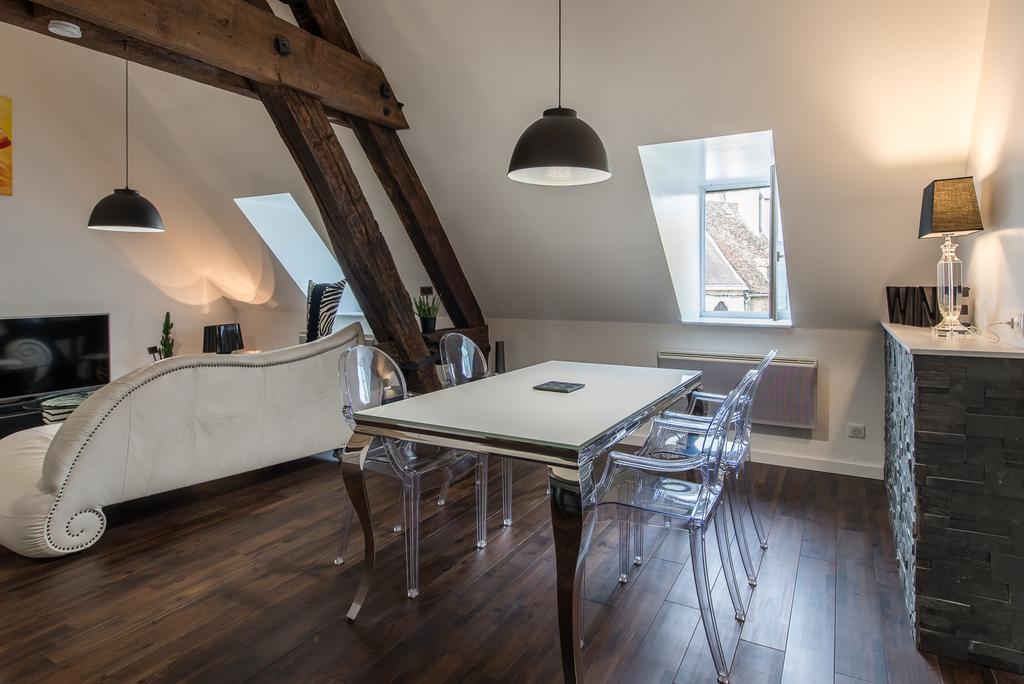 Le Loft De La Rochepot Daire Beaune  Dış mekan fotoğraf